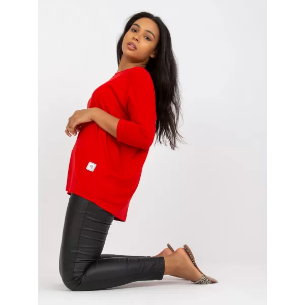  Dámská halenka RELEVANCE RV-BZ-3770.92 DARK RED 