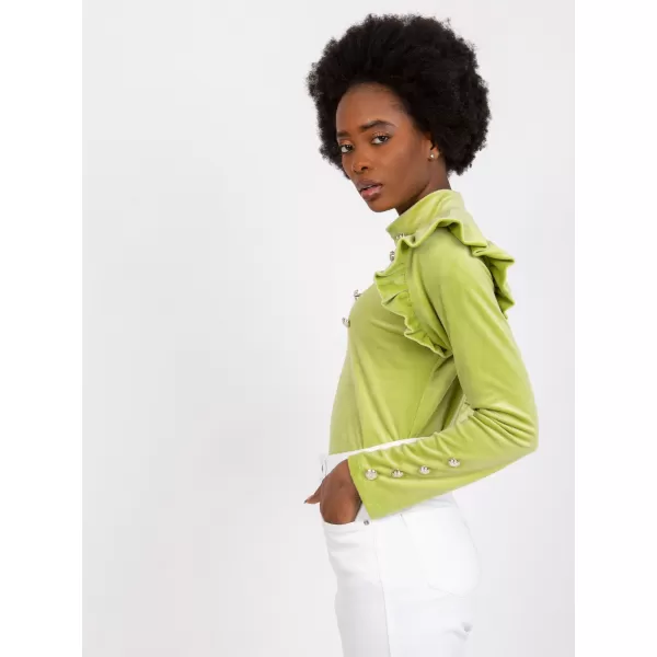  Dámská halenka ITALY MODA DHJ-BZ-6533A.44P LIME 
