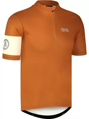 Pánský cyklo dres NORDBLANC CAMEL NBSMF8079 HNĚDÁ