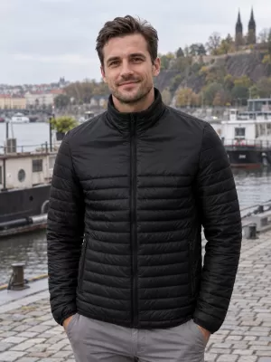 Pánská bunda MALFINI PHANTOM 540 ČERNÁ