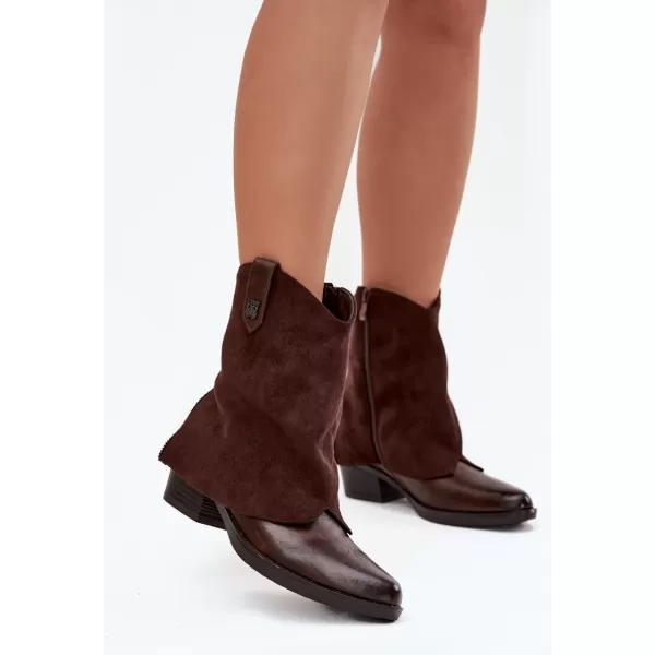  Dámské boty BOTO RMR2382-10 BROWN 