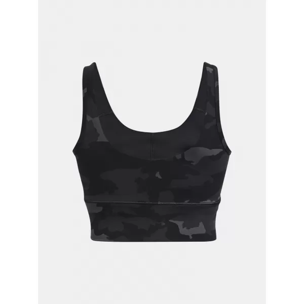  Dámské tílko UNDER ARMOUR MERIDIAN FITTED CROPTANKPRNT 1380983-021 ČERNÁ 