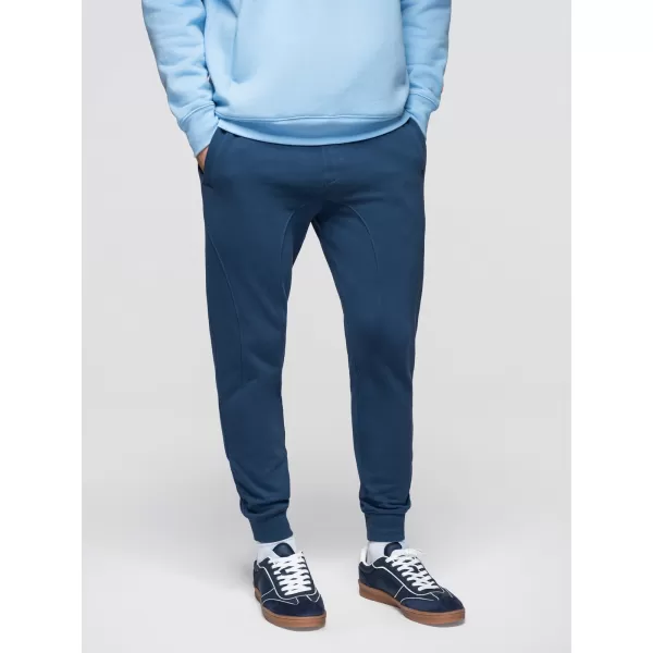  Pánské tepláky OMBRE OM-PABS-0305 NAVY BLUE 