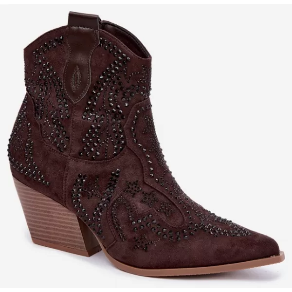  Dámské boty BOTO 9676A BROWN 