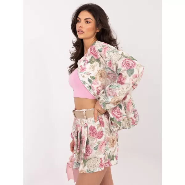  Dámská bunda ITALY MODA IT-KR-FL10357-1.30 PINK 