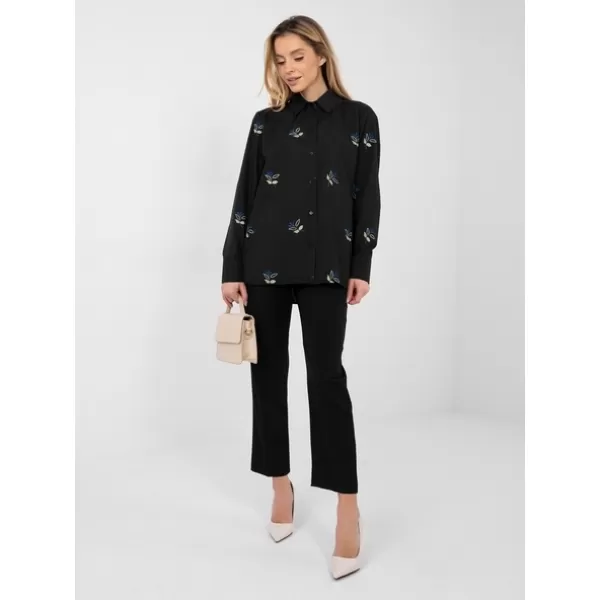  Dámská košile LAKERTA LK-KS-510154.90 BLACK 