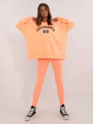Dámský set MY RED LIPS EM-KMPL-852.12X FLUO ORANGE