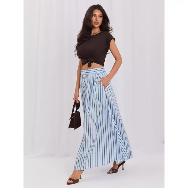  Dámská sukně ITALY MODA MI-SD-4349.74 LIGHT BLUE 