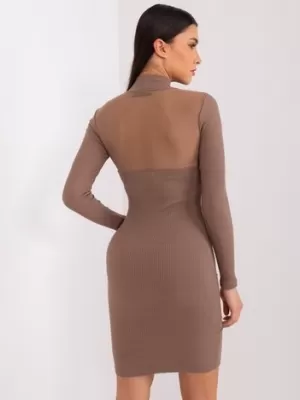 Dámské šaty BASIC FEEL GOOD RV-SK-9216.06P BROWN
