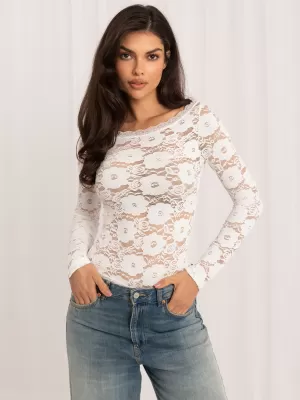 Dámská halenka ITALY MODA IR-BZ-XYS3704.02 WHITE