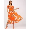 Dámské šaty ITALY MODA DHJ-SK-15722.67P ORANGE