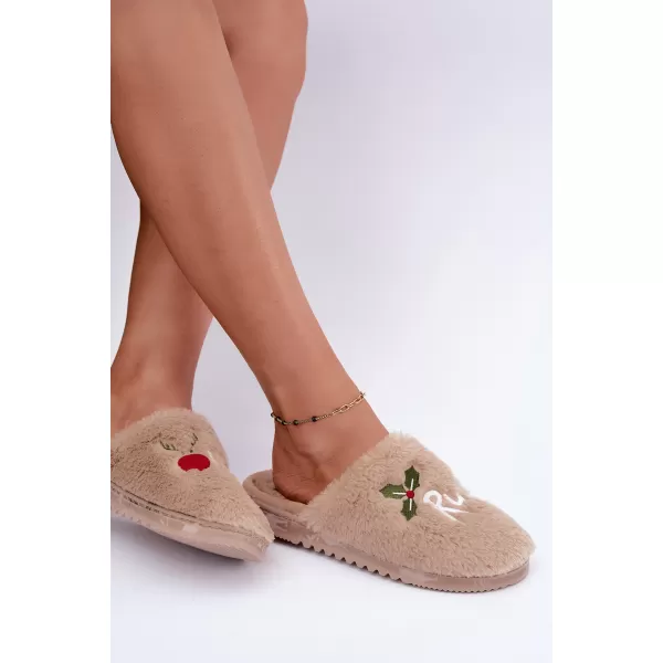  Dámské bačkory BOTO 26PA53-337 BEIGE 