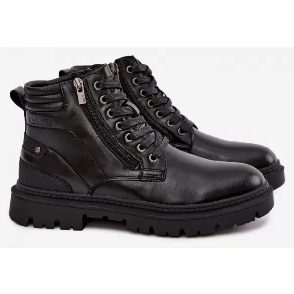  Pánské kotníkové boty BIG STAR SHOES UU174242 BLACK 