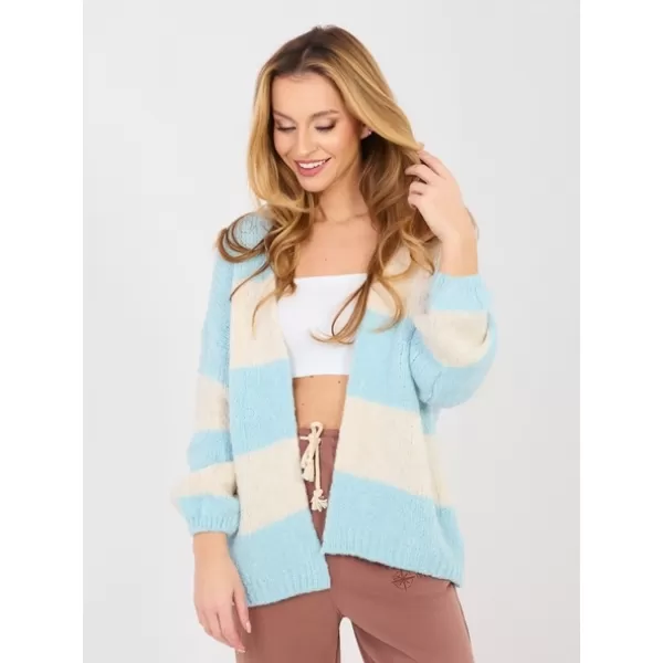  Dámský svetr ITALY MODA MI-SW-0122.51 LIGHT BLUE 