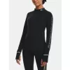 Dámské triko UNDER ARMOUR UA OUTRUN THE COLD LS 1373208-001 ČERNÁ