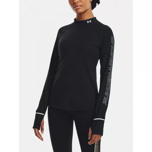  Dámské triko UNDER ARMOUR UA OUTRUN THE COLD LS 1373208-001 ČERNÁ 