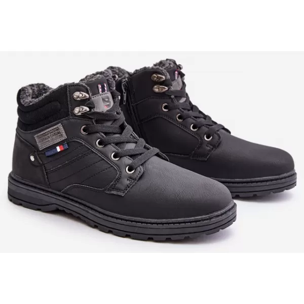  Pánské boty BOTO 23MN03-6610 BLACK 