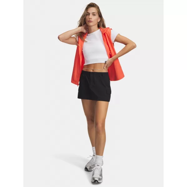  Dámské kraťasy UNDER ARMOUR UNSTOPPABLE UTILITY SKIRT 6009725-008 ČERNÁ 