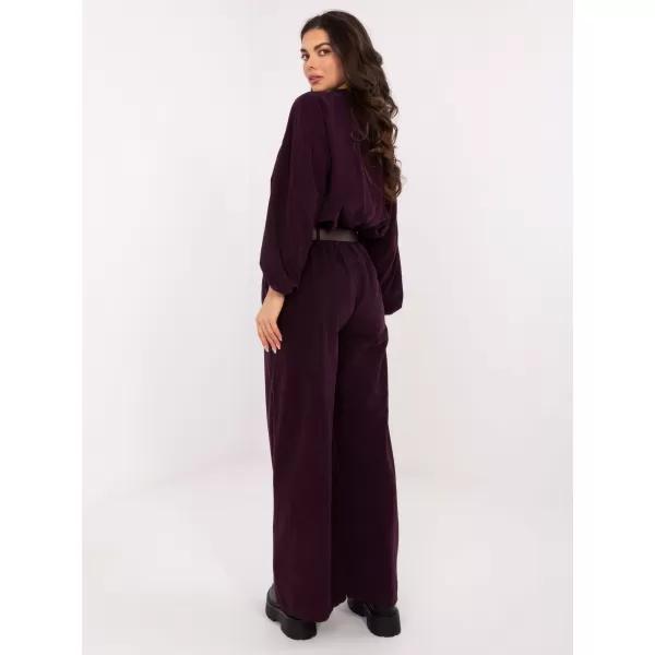  Dámské kalhoty ITALY MODA IT-SP-25782.73 DARK PURPLE 
