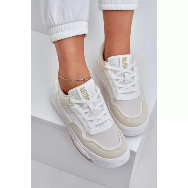  Dámské tenisky BIG STAR SHOES OO274A155 WHITE 
