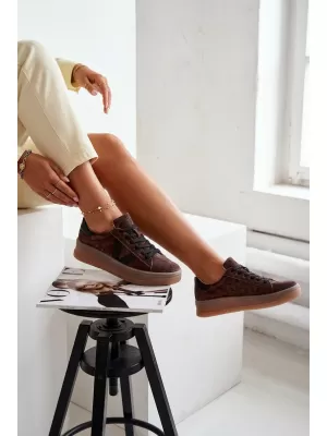 Dámské tenisky VINCEZA 79597 BROWN