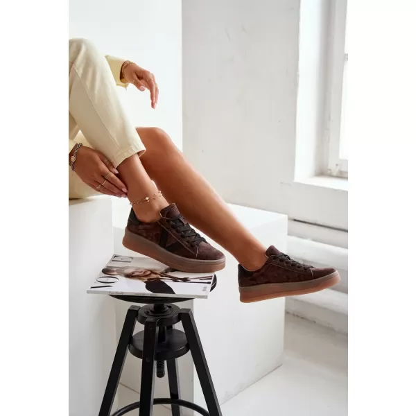  Dámské tenisky VINCEZA 79597 BROWN 