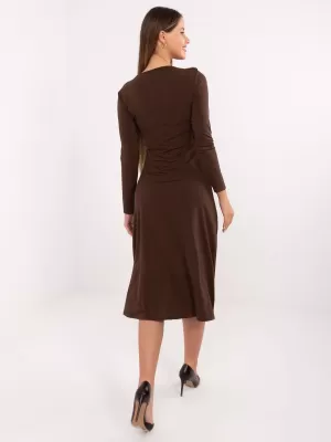 Dámské šaty ITALY MODA IT-SK-21900.00 BROWN