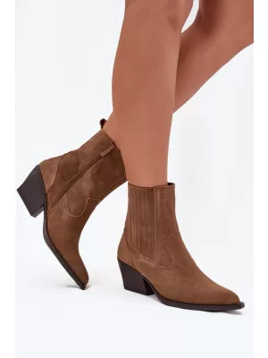 Dámské kovbojky BOTO NC1339K/6350 CAMEL