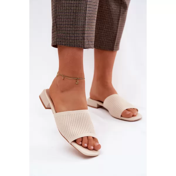  Dámské pantofle BOTO 2266 BEIGE 