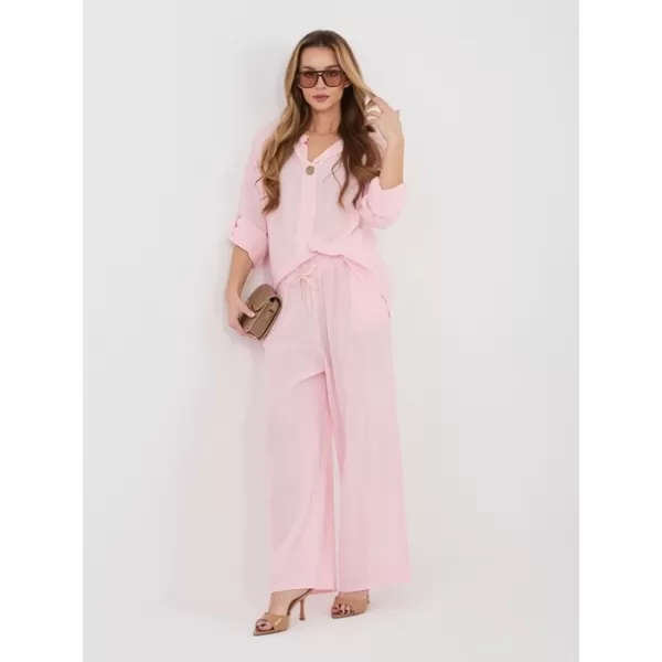  Dámské kalhoty ITALY MODA IT-SP-2873.02 BRIGHT PINK 