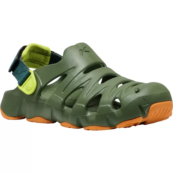  Juniorské sandály KEEN HYPERFLT BRONZE GREEN/ORANGE PEEL 