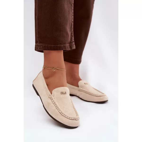  Dámské mokasíny BOTO QQ-273 BEIGE 