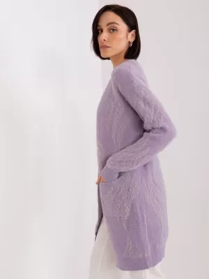 Dámský svetr WOOL FASHION ITALIA AT-SW-234501.00P BRIGHT PURPLE