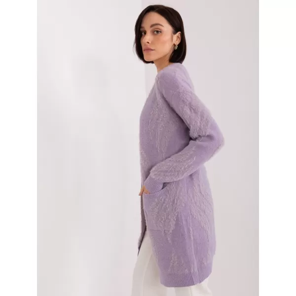  Dámský svetr WOOL FASHION ITALIA AT-SW-234501.00P BRIGHT PURPLE 
