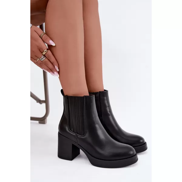  Dámské kotníkové boty BOTO 5322 BLACK 