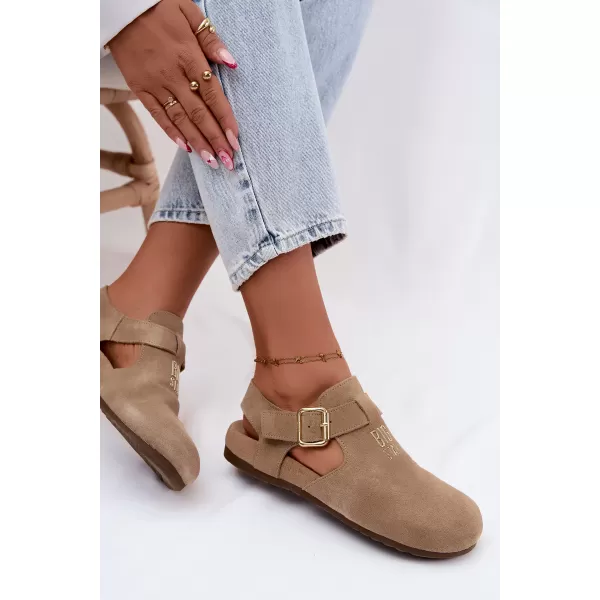  Dámské sandály BIG STAR SHOES TT274542 BEIGE 