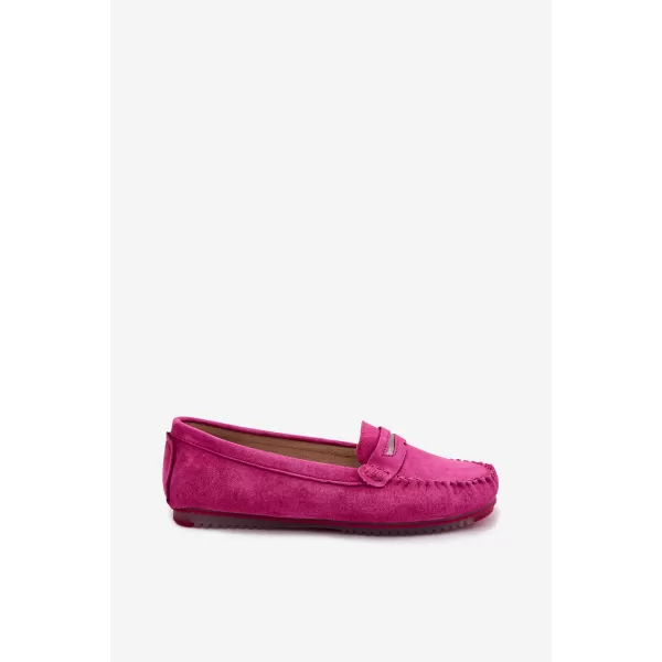  Dámské mokasíny S.BARSKI LR61-7029 FUCHSIA 