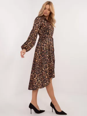 Dámské šaty LAKERTA LK-SK-509790.25 CAMEL