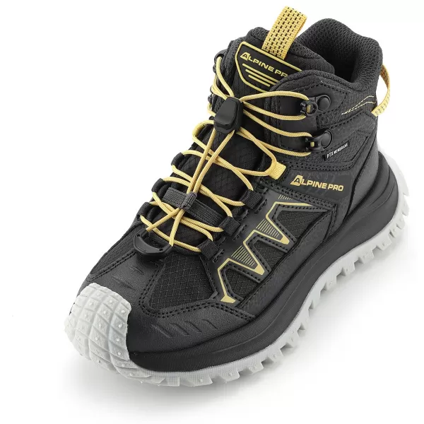  Dětské outdoorové boty ALPINE PRO ATEGO DARK TRUE GRAY 