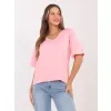 Dámské tričko RUE PARIS RV-BZ-A1268.18 BRIGHT PINK