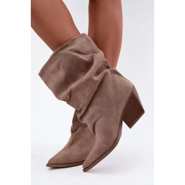  Dámské kotníkové boty BOTO 2581A BEIGE 