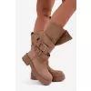 Dámské kozačky BOTO LQ-179 BEIGE