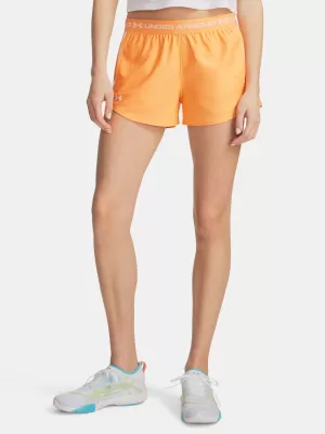 Dámské kraťasy UNDER ARMOUR TECH PLAY UP SHORTS 1389882-870 ORANŽOVÁ