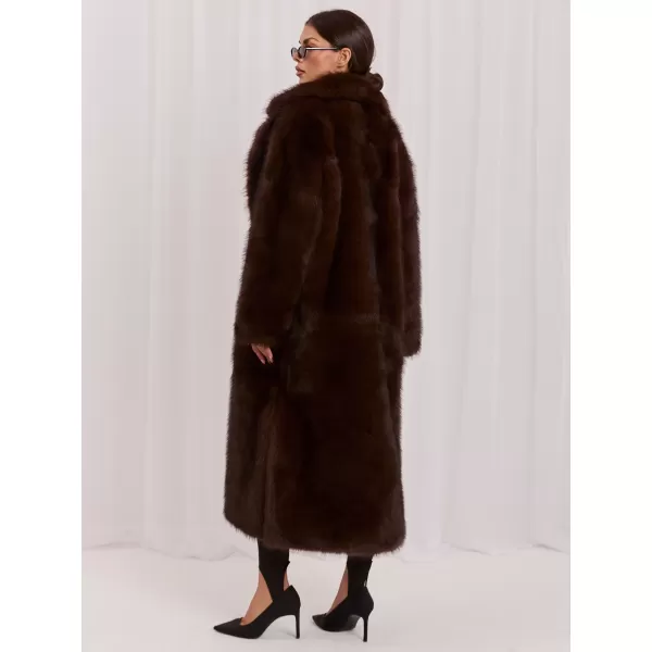  Dámský kabát FACTORY PRICE MBM-PL-25-65.98P BROWN 