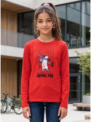 Dětské triko ALPINE PRO ECCO 2 BARBADOS CHERRY VARIANTA PA