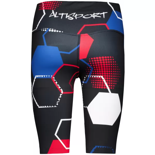  Dámské funkční legíny nad kolena premium (nové velikosti) ALTISPORT VOJ/ALW036LEG06 HEXA ČERNÁ 