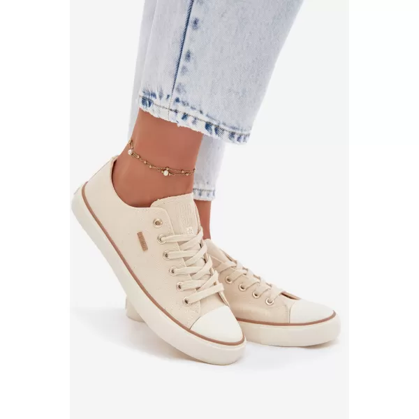  Dámské tenisky BIG STAR SHOES TT274773 BEIGE 