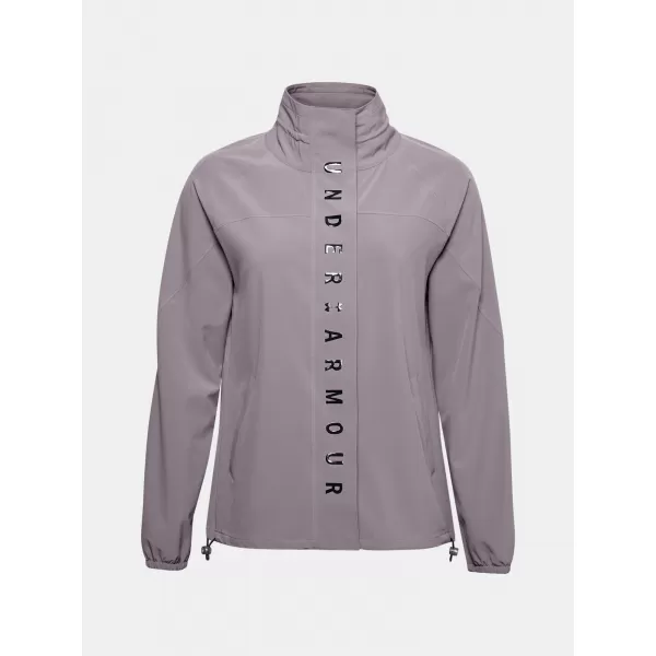  Dámská bunda UNDER ARMOUR RECOVER WOVEN JACKET 1351928-585 FIALOVÁ 