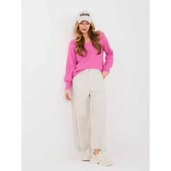  Dámské kalhoty RUE PARIS IT-SP-FL9995.57 LIGHT BEIGE 