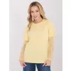 Dámské triko ITALY MODA MI-BZ-4227.61 BRIGHT YELLOW